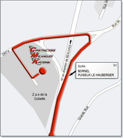 Plan d'accès